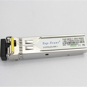 Top-Trans 1.25G Single Fiber Bidirectional Optical Module 20km LC Connector For Optical Communication - Product Image 2