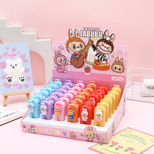 Gomme à effacer Push-Pull Teddy pour étudiants et enfants - Super nette, divers motifs de dessins animés disponibles - Product Image 3