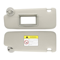 Pare-soleil avant pliable pour passager, compatible avec Chevy Sonic 2012-2019, Spark 2013-2016, gris, modèle PP+PVC