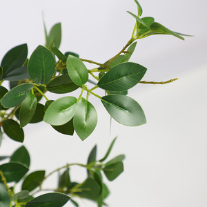 ต้นไม้ประดิษฐ์สีเขียว ต้นไทร ใบไม้จำลองคุณภาพสูง ตกแต่งโต๊ะในร่ม - Product Image 2