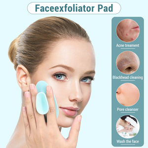 Soft Face Brush,Silicone Face Cleansing <b>Pads</b>,Face Scrubber,Silicone Facial Exfoliator & Blackhead Remover for Deep Cleaning Care - Product Image 6