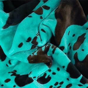 Coperta in pile stampata color verde acqua, blu ciano, leggera e morbida, per tutte le stagioni, regalo per compleanno, Natale, <span class=keywords><strong>Pasqua</strong></span> - Product Image 6