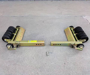 Coche industrial de acero inoxidable <span class=keywords><strong>Dolly</strong></span> Pro Vehicle <span class=keywords><strong>Mover</strong></span> Frenos de bloqueo Coches SUV Camiones Remolques Coche <span class=keywords><strong>Dolly</strong></span> Vehicle <span class=keywords><strong>Mover</strong></span> - Product Image 2