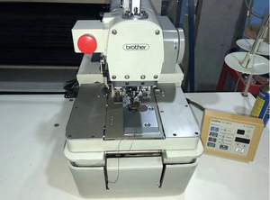Máquina de coser industrial de ojal con cabezal redondo computarizado usada Rh-981a-00 / 01 / 02 - Product Image 2