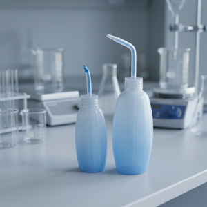 UNI-Sci Round Shape LDPE <b>Plastic</b> Laboratory Wash Bottle with 250ml Capacity - Product Image 3
