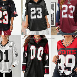 Camiseta Deportiva Retro Holgada para Parejas, Personalizada con Estampado, Moda Urbana, Marca de Moda, Estilo Vintage, Ropa Urbana Personalizada, Transpirable y de Secado Rápido - Product Image 3