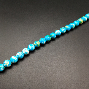 Mode ronde <span class=keywords><strong>pluie</strong></span> couleur pierre <span class=keywords><strong>perles</strong></span> en vrac <span class=keywords><strong>perles</strong></span> accessoires fabrication <span class=keywords><strong>de</strong></span> bijoux matériaux <span class=keywords><strong>perles</strong></span> en gros - Product Image 5