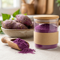 Poudre d'Igname Violette UBE Naturelle de Qualité Alimentaire en Vrac, Fourniture Privée OEM, Poudre d'Ube Violette Instantanée