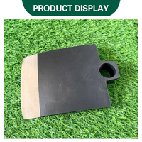 Tête de houe agricole robuste en acier forgé monobloc et trempé pour le désherbage et le creusement – Outil de jardinage et de ferme