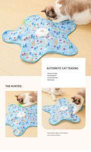 Nuovo <span class=keywords><strong>Lancio</strong></span> di Prodotto: Giocattolo per Gatti in Plastica Morbida, Gioco Interattivo Resistente ai Morsi, Puzzle per l'Auto-Intrattenimento e il Gioco di Nascondino - Product Image 5
