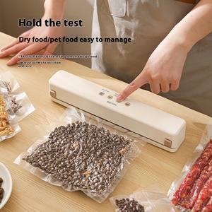 Scelleuse <span class=keywords><strong>sous</strong></span> <span class=keywords><strong>vide</strong></span> sans fil USB, humide/sèche, pour la maison, en plastique, pour conserver la fraîcheur des aliments, emballage <span class=keywords><strong>alimentaire</strong></span>, stockage, séparation humide/sèche, scellement <span class=keywords><strong>sous</strong></span> <span class=keywords><strong>vide</strong></span> - Product Image 4