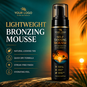 Mousse Autobronceador Sin Sol, Tono Natural, Secado Rápido, Acabado Sin Rayas, Hidratante, con Coco y Vitamina E, ODM/OEM - Product Image 2