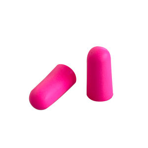 سدادات أذن على شكل رصاصة من البولي يوريثان لعزل الصوت ومنع الضوضاء، 29 ديسيبل، آمنة ذاتيًا، للاستخدام مرة واحدة، معتمدة من CE، للرجال - Product Image 1