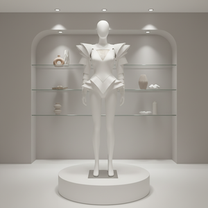 Body Bianco da Donna per Danza Jazz, Costumi per Ballerine da Bar e DJ, Abbigliamento <span class=keywords><strong>Sexy</strong></span> da Nightclub, Outfit con Diamanti Colorati per Cantanti DS e Ballerine Hip-Hop, Abbigliamento da Palcoscenico - Product Image 2