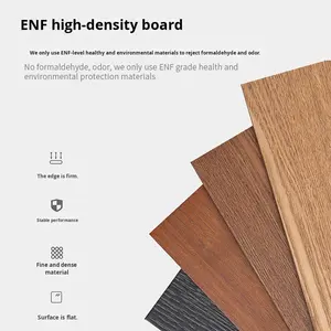 ארון אחסון מעץ איכותי, מודרני, פשוט ויוקרתי, בהתאמה אישית, מהרצפה עד התקרה, לחדר שינה או לכניסה, לאחסון בגדים. - Product Image 4