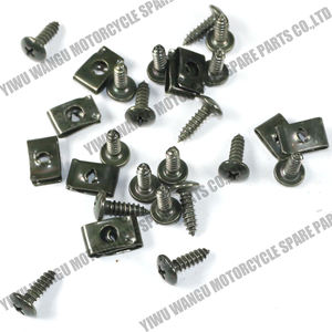 5 pièces/lot de couvercle en plastique pour moto, voiture, Scooter, quad, bicyclette, housse en plastique, vis et Clips auto-adaptés M4 M5 4.2mm 4.8mm - Product Image 2