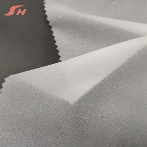 Eco-friendly woven fusible interlining water jet fabric for suits