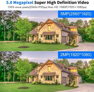 Camera IP 5MP POE Mái Vòm Chống Phá Hoại IK10 Mini Bán Chạy Hỗ Trợ Xem Điện Thoại Di Động Đám Mây P2P Phát Hiện Cơ Thể Người/Phương Tiện - Product Image 3