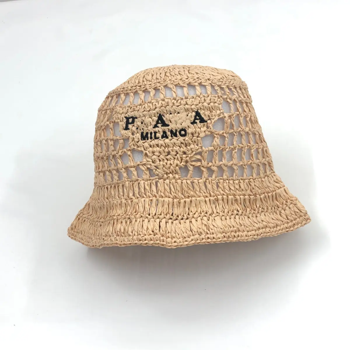 Yunyong topi anyaman jerami berongga, baru musim panas gaya Pastoral topi matahari perlindungan matahari tren modis topi nelayan