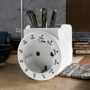 Arrêt automatique 12H compte à rebours universel puissance minuterie mécanique prise intelligente 230v compte à rebours interrupteur évalué 15A prise ue Standard - Product Image 3