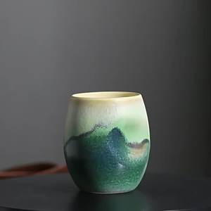 Taza de Cerámica para Espresso y Agua, Diseño Exclusivo Hecho a Mano, Taza para Latte - Product Image 5