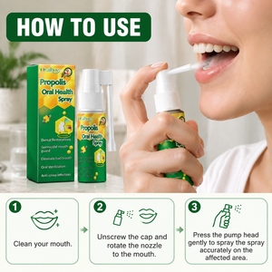 <span class=keywords><strong>Spray</strong></span> buccal à la <span class=keywords><strong>propolis</strong></span> Oralhoe pour la santé bucco-dentaire, blanchiment des dents, rafraîchisseur d'haleine, élimination des taches et de la plaque dentaire, soin buccal - Product Image 6