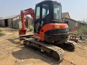 Excavatrices sur chenilles d'occasion de 5 tonnes, Kubota U50, origine japonaise, équipement de machine - Product Image 4