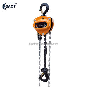 Baot CE personalizable VD 1T 2T 3t 5T 10T 3M 6m 9M 12m gancho totalmente forjado polipasto de cadena resistente - Product Image 2