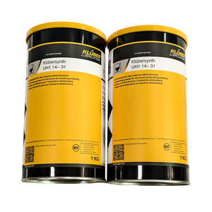 Graisse lubrifiante synthétique KLUBER Klubersynth UH1 14-31 1KG de qualité alimentaire haute performance, huile de base, <span class=keywords><strong>lubrifiant</strong></span> industriel NLGI 1 - Product Image 1