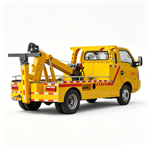 Camion de dépannage intégré 5 tonnes avec grue et remorque – Véhicule de sauvetage routier léger - Product Image 6