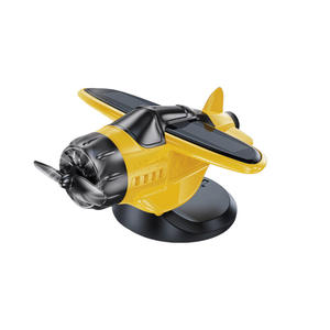 Ornement d'avion rotatif solaire pour voiture, décoration d'avion oscillant en silicone de 10 ml avec parfum océanique - Product Image 5