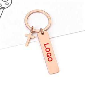 Porte-clés de couple en acier inoxydable personnalisables avec logo, en forme de cœur créatif, idéaux pour les souvenirs et cadeaux de vacances – Vente chaude - Product Image 5