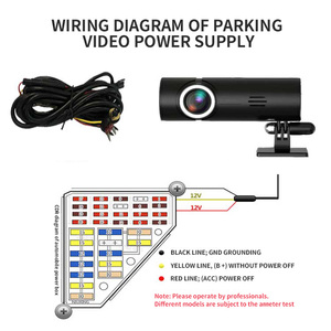 HD 1080P Dash Cam เครื่องบันทึกภาพในรถยนต์24ชั่วโมงที่จอดรถโหมด WIFI และ App Control สำหรับ<span class=keywords><strong>70mai</strong></span> - Product Image 5