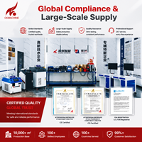 Machine de marquage laser volante en ligne CKMACHINE CO2 UV pour le codage de la date de production et d'expiration sur les bouteilles en PET, les emballages plastiques et les sacs