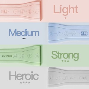 Bande de Résistance Élastique Ajustable en Silicone pour Yoga, Fitness, Étirements, Entraînement du Dos et des Hanches pour Femmes - Product Image 4