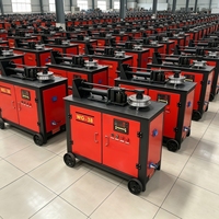 Machine à cintrer les tuyaux CNC GW26 GW38 GW51 GW76, machine à cintrer les tuyaux électrique à plateforme, machine à cintrer les tubes carrés et ronds