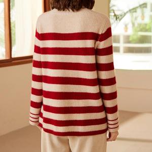 Vêtements de créateur pour femmes, mode décontractée, motif uni, respirant, 100% cachemire, haut tricoté d'automne, <span class=keywords><strong>pull</strong></span> à col roulé pour femmes - Product Image 3