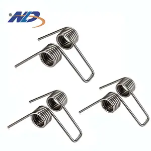 Flat Wire Coil Spring Wholesale Custom Pedal Return Nitinol Install For Scooters Door Lock Hair Clip Small Clothespin Double Torsion Spring