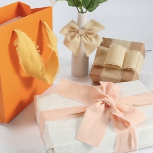 Pita Bunga Hijau Berumbai Poliester Ramah Lingkungan Buatan Tangan 4x5m untuk Pembungkus Kado Dekorasi Buket Bunga (10 Yard Per) - Product Image 6
