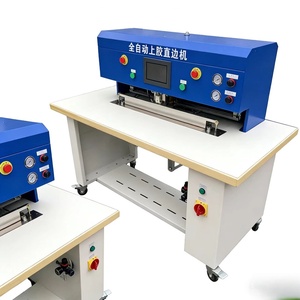 Machine automatique de collage à chaud par fusion, machine de pliage des bords en cuir PU pour boîte cadeau - Product Image 4