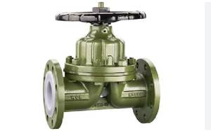 डायाफ्राम वाल्व pn10/pn16 फ्लैंज डटाइल आयरन रबर नरम सील प्रकार एंटी-जंग मैनुअल डायाफ्राम शाउटॉफ वाल्व - Product Image 3