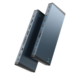 Nouveaux hubs USB 18-en-1 avec lecteur de cartes USB Type-C, HDTV, SD, TF, <span class=keywords><strong>RJ45</strong></span> 1000 Mbps, hub <span class=keywords><strong>Thunderbolt</strong></span> <span class=keywords><strong>4</strong></span> et station d'accueil - Product Image 2