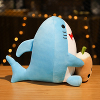 Jouets en peluche mignons et kawaii, tasses à thé au lait Boba, jouets en peluche panda, oreiller en peluche requin, animaux en peluche, peluches Boba