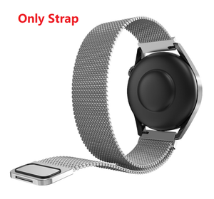 สายนาฬิกาแบบปลดเร็ว แม่เหล็ก Milanese Loop สำหรับนาฬิกาขนาด 18 มม. 20 มม. 22 มม. สายสแตนเลสสตีล พร้อมตัวล็อคแบบซ่อน - Product Image 1