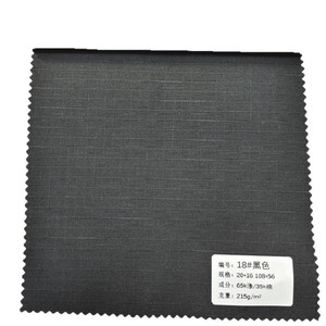 Tela de poliéster y algodón mezclados, a cuadros, de color liso, para sombreros, pantalones de trabajo, ropa de trabajo, tela impermeable de color liso para ropa de exterior. - Product Image 5