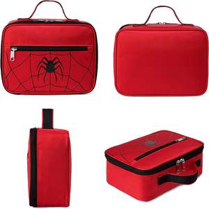 กระเป๋านักเรียนโบลซาสโคแลร์สไปเดอร์สำหรับเด็กนักเรียนพร้อมกระเป๋าอาหารกลางวัน - Product Image 2