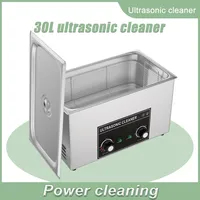 Pulitore a Ultrasuoni Industriale 30L per Schede Elettroniche e Schede Madri, Macchina per Pulizia a Ultrasuoni da 600W, Vasca Ultrasonica Grande