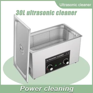 Nettoyeurs à ultrasons industriels 30l pour cartes mères et circuits imprimés, machine de nettoyage à ultrasons 600w, grand bain à ultrasons - Product Image 1