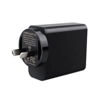 Chargeur mural personnalisé Au Rcm Type C AC PPS Quick Gan 45W pour iPhone 15 Plus Samsung Gelexy Altra Cellphone
