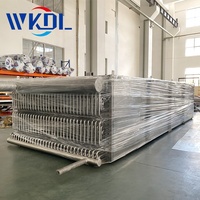 Machine de congélation rapide, évaporateur de congélation rapide, tube en acier inoxydable résistant à la corrosion, ailette en aluminium